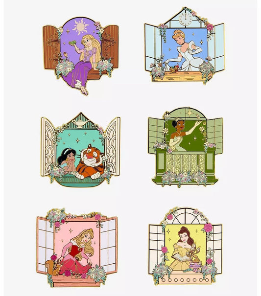 Disney Princess Balcony Scene Blind Box Pin Set at BoxLunch
