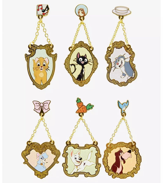 Disney Pets Hanging Portrait Blind Box Pin Set - BoxLunch