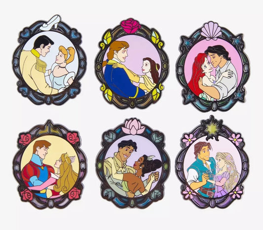 Disney Princess Couples Blind Box Pin Set - Hot Topic
