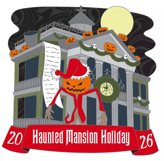 Haunted Mansion Holiday 2026 Pin at Disney Store