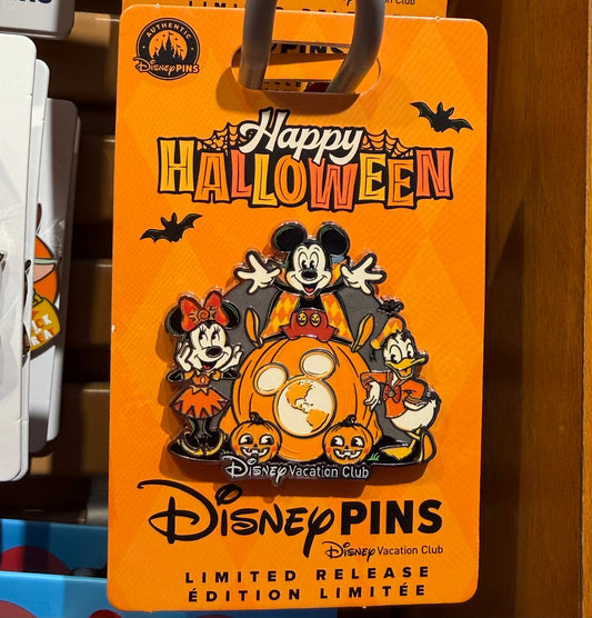 Halloween 2026 Disney Vacation Club Pin