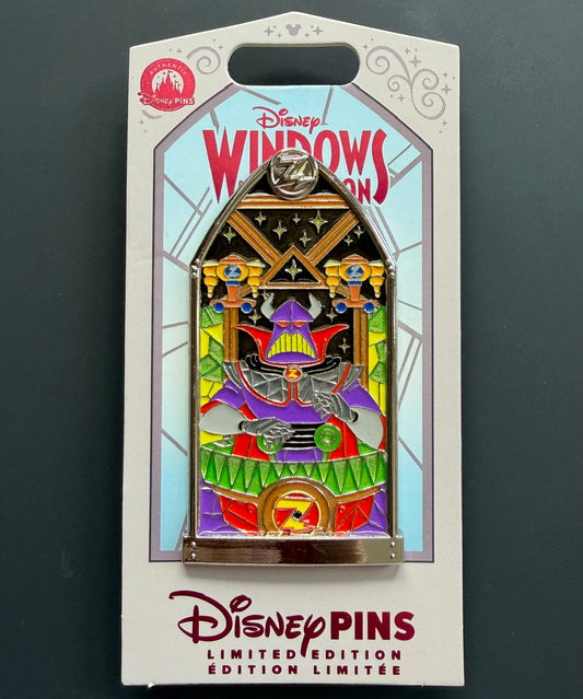 Zurg Windows of Attraction Disney Pin