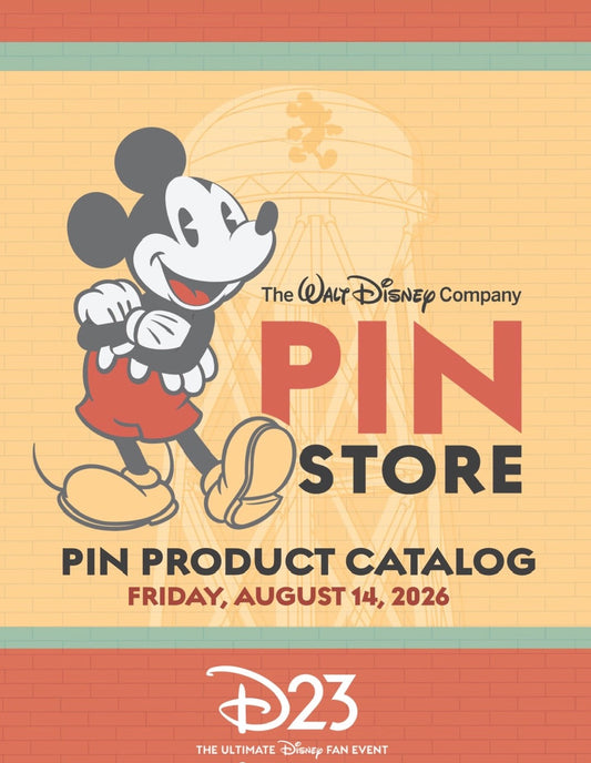 The Walt Disney Company Pin Store Releases on Friday, August 14th – D23 2026