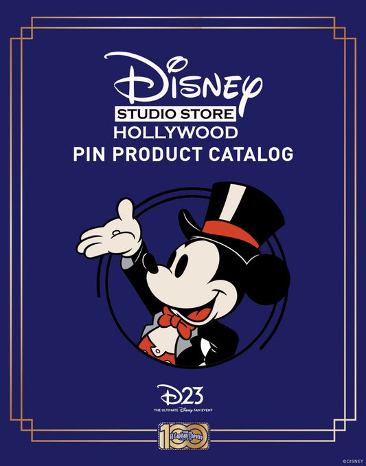 Disney Studio Store Hollywood Pin Releases on Friday, August 14th – D23 2026