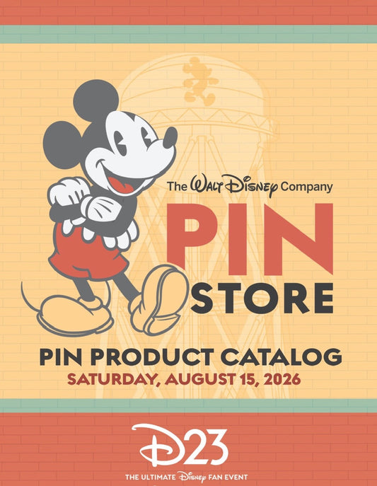 The Walt Disney Company Pin Store Releases on Saturday, August 15th – D23 2026