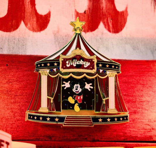 Mickey Circus Tent Pin - BoxLunch D23 2026