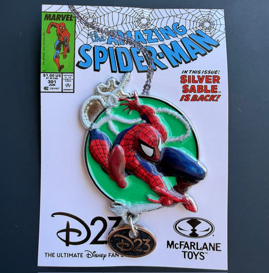 Spider-Man Pin at McFarlane Toys at D23 2026
