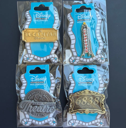 El Capitan Theatre Retro Pin Series at Disney Studio Store Hollywood