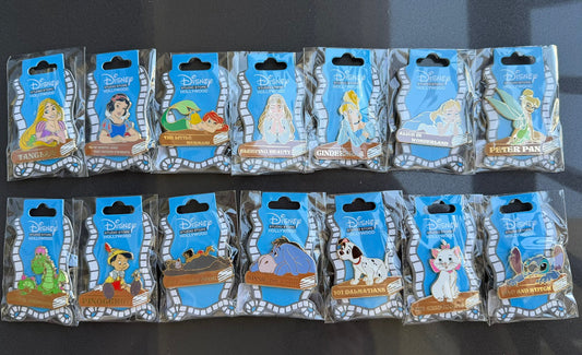 Storybook Character Pin Series at Disney Studio Store Hollywood