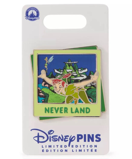 Peter Pan & Tinker Bell Neverland Disney Destinations Pin at Disney Store