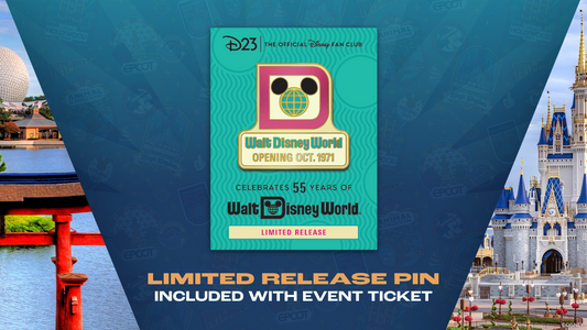 D23 Spotlight Series: 55 Magical Years of Storytelling Pin