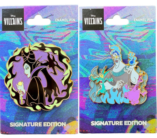 Maleficent & Hades Disney Pin Releases at DPB Store