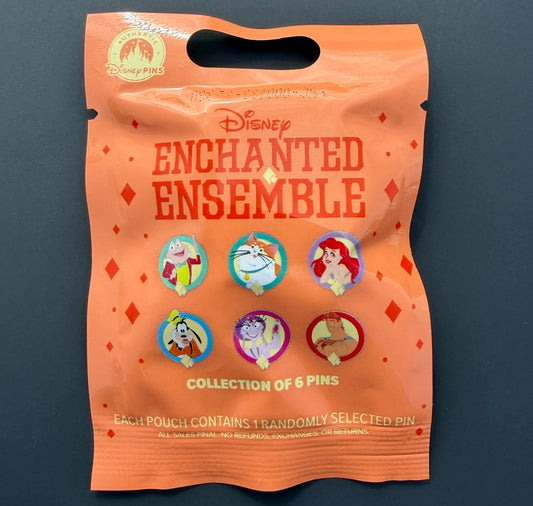 Enchanted Ensemble Mystery Pin Set at Disney Parks