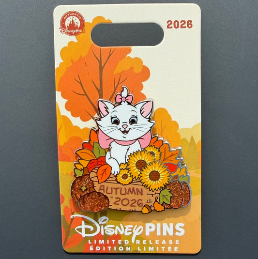 Marie Autumn 2026 Disney Pin