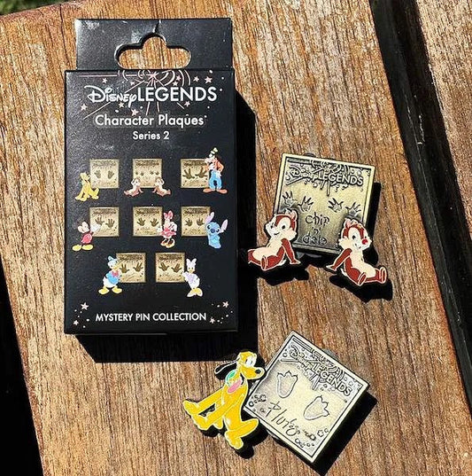 Disney Legends Character Plaques Series 2 Mystery Pin Set at The Walt Disney Company Store