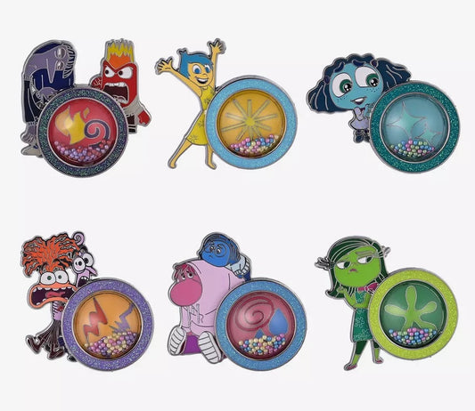 Disney Pixar Inside Out 2 Character Memory Orb Blind Box Pin Set - BoxLunch