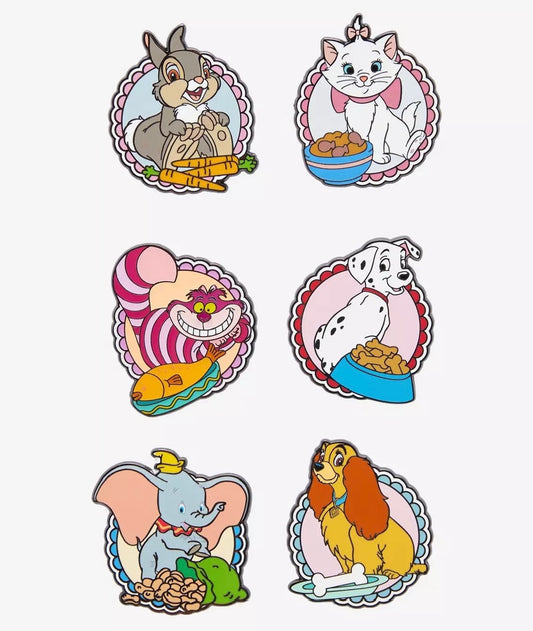 Disney Animals & Food Blind Box Pin Set - Hot Topic