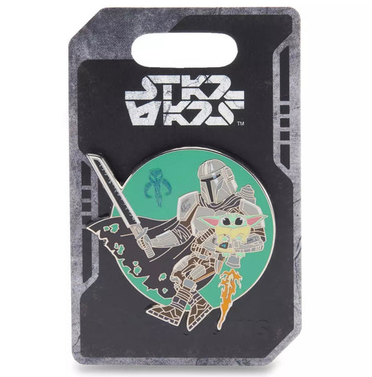 Din Djarin and Grogu Star Wars Pin 2026