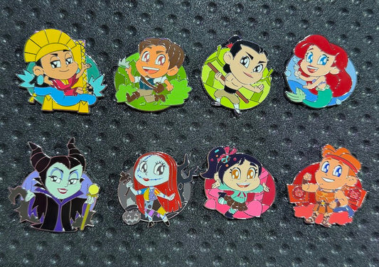 Animated Cuties Series 2 Mystery Pin Set at Disney Parks