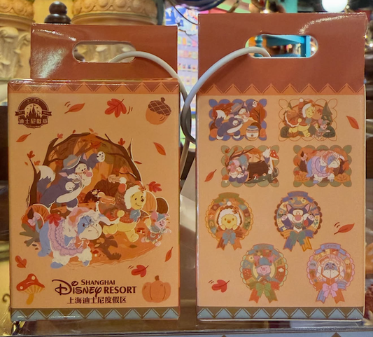 Winnie the Pooh Autumn 2026 Mystery Pin Set at Shanghai Disney Resort
