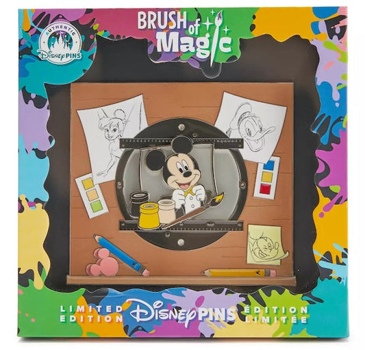Genie and Gadget Brush of Magic Pins at Disney Store
