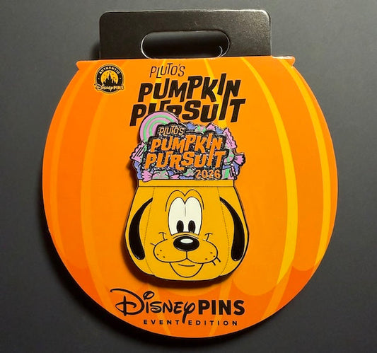 Pluto's Pumpkin Pursuit 2026 Disney Pin Release
