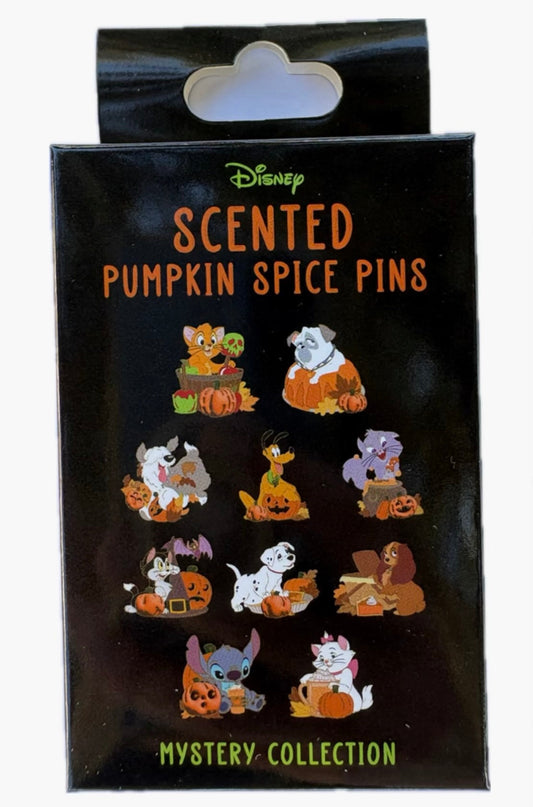 Pumpkin Spice Scented Mystery Pin Set at The Walt Disney Company Store