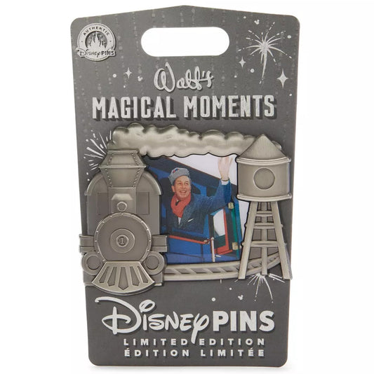 Walt Disney with Train Walt's Magical Moments Pin at Disney Store