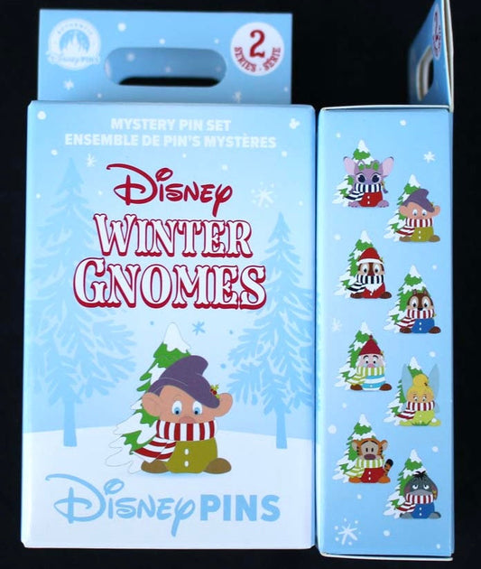 Winter Gnomes Series 2 Mystery Pin Set at Disney Parks