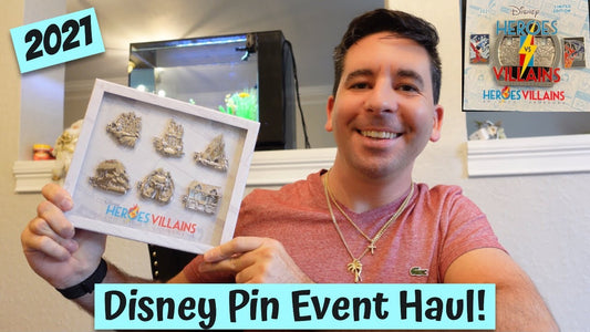 Disney Heroes Vs. Villains: An Epic Showdown Pin Event Haul!