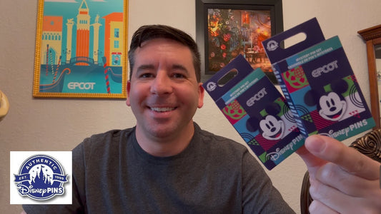 EPCOT Mystery Disney Pins Unboxing!