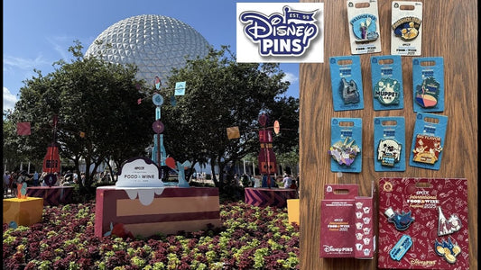 EPCOT International Food & Wine Festival 2025 Disney Pins!y