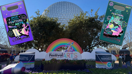 EPCOT Festival of the Arts 2026 Disney Pins!