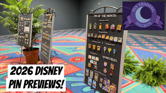 Disney Pin Previews from Pin Trading Nights February 2026!
