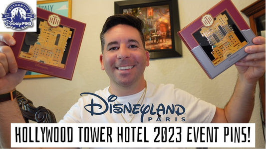 TOWER OF TERROR - Hollywood Tower Hotel 2023 Event Pins | DISNEYLAND PARIS