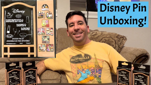 UNBOXING: Distinctively Disney Dining Mystery Pins!