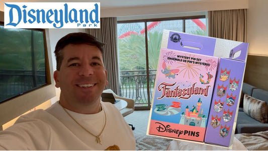 Unboxing: Fantasyland Mystery Pin Set at Disneyland!