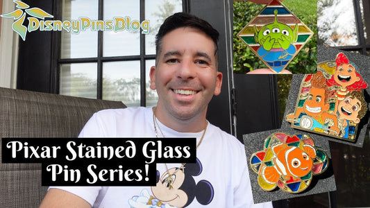 PIXAR Stained Glass LE 300 Disney Pin Series - Sneak Peek!