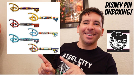 UNBOXING: World of Disney Series 2 Mystery Key Pins!