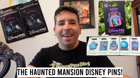 UNBOXING: The Haunted Mansion Pins at Disney Parks!