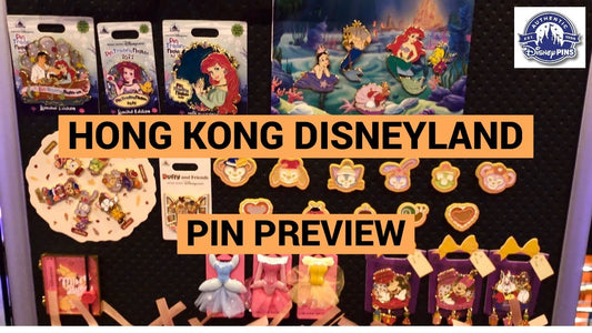 HONG KONG DISNEYLAND PIN PREVIEW! | One Family 2022 Pin Event