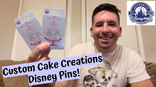 Disney Custom Cake Creations Mystery Pin Unboxing!