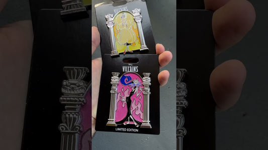 Disney Villains Hallway Pin Series at DPB Store! #disneypincollector #disneypins