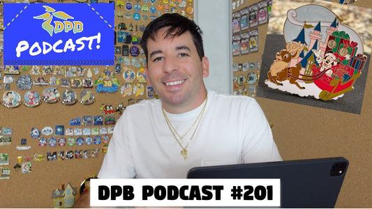 DPB Podcast #201: November 2020 Week 4 Disney Pin News & Christmas Releases!