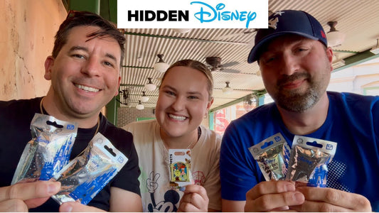 Unboxing HIDDEN DISNEY 2025 Mystery Pin Pouches!