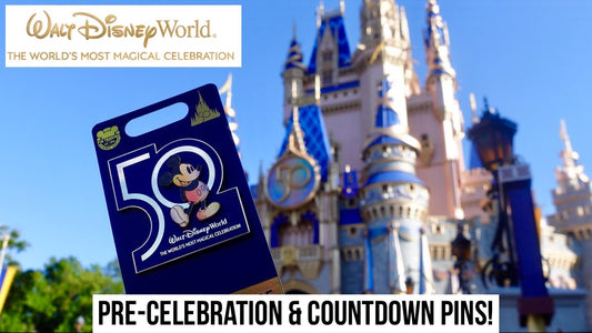 The First WALT DISNEY WORLD 50th Anniversary Pin Releases!
