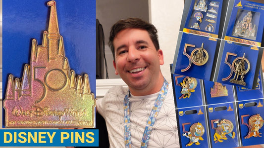 WALT DISNEY WORLD 50th Anniversary Pin Releases!
