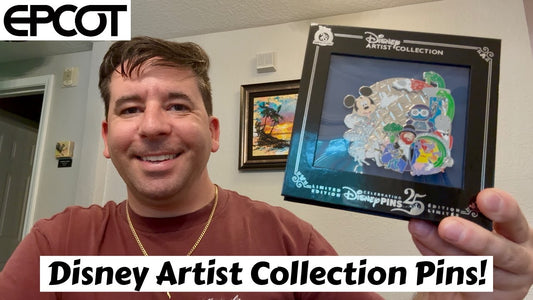 Disney Artist Collection Pin Releases by Maria Stuckey