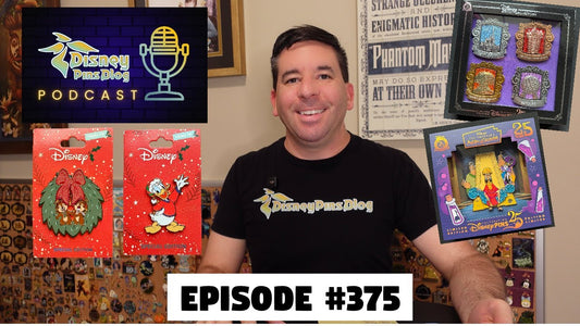DPB Podcast #375: Disney Pin News December 2025 Week 1!