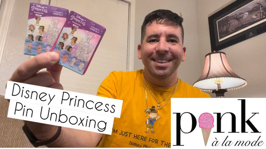 Disney Princess Mystery Pin Unboxing! | Pink a la Mode
